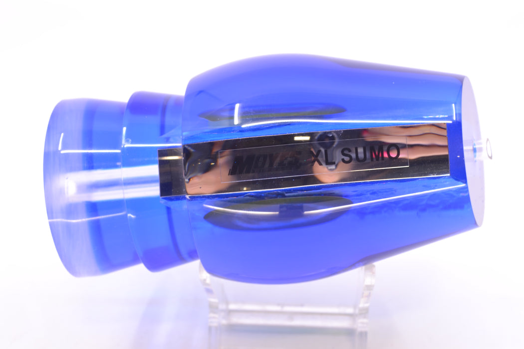Moyes Lures Blue-Pink Dichro Blue Back Taxi Eyes XL Sumo 16" 13oz