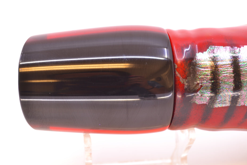 Marlin Magic Red Awabi Black Back Red Eyes Ruckus 12" 11oz Skirted Red Aurora