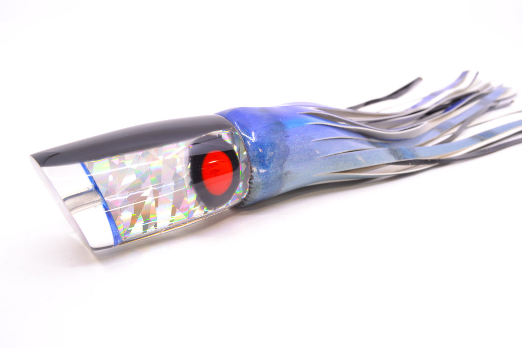 Joe Yee Lures by KEGZ Silver Rainbow Flake Black Back Eyes 501 12" 6.7oz FT Vinyl