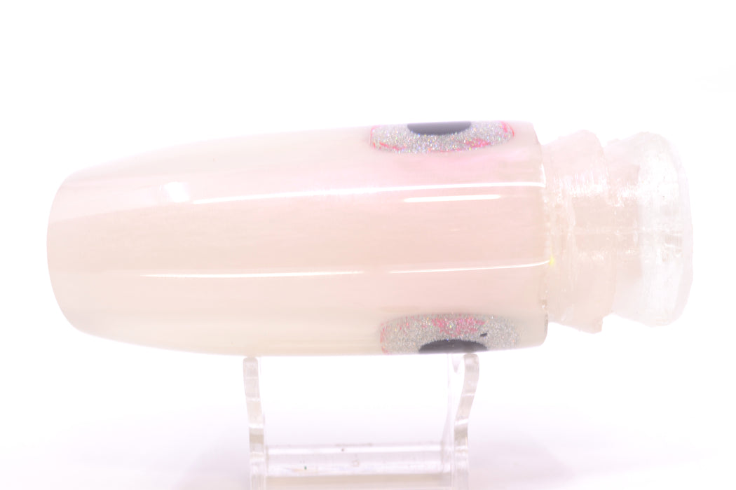 Joe Yee Lures by KEGZ Strawberry Pearl Black-Holo-Pink Eyes Super Plunger 14" 7.2oz