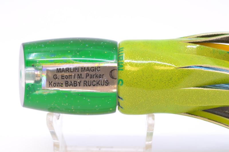 Marlin Magic Mahi MOP Green Back Baby Ruckus 10" 6.3oz FT Vinyl Mahi *DEFECT*