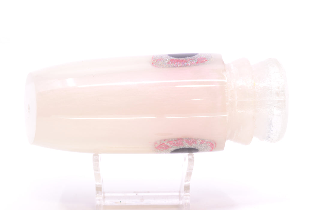 Joe Yee Lures by KEGZ Strawberry Pearl Black-Holo-Pink Eyes Super Plunger 14" 7.2oz