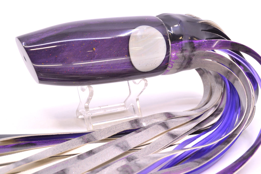 Joe Yee Lures by KEGZ Purple Pearl Real Shell Eyes Super Plunger 14" 10.2oz FT Vinyl