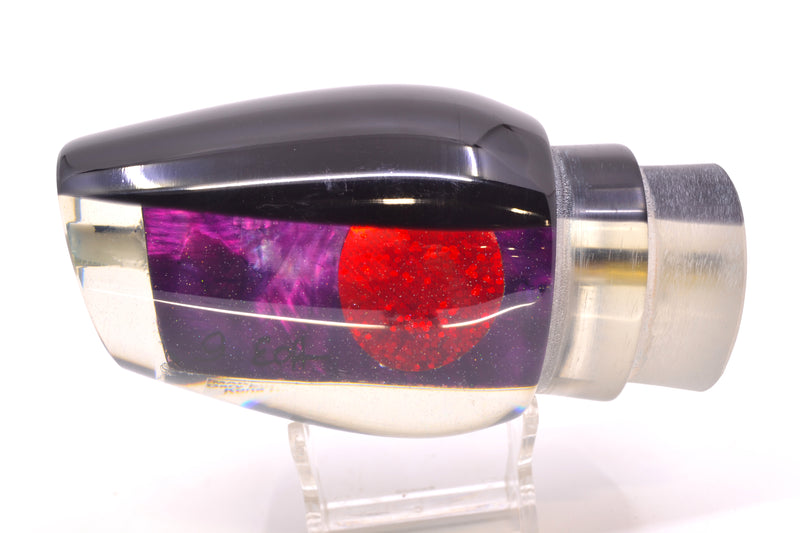Marlin Magic Purple MOP Black Back Red Eyes Papa Joe 16" 14.2oz