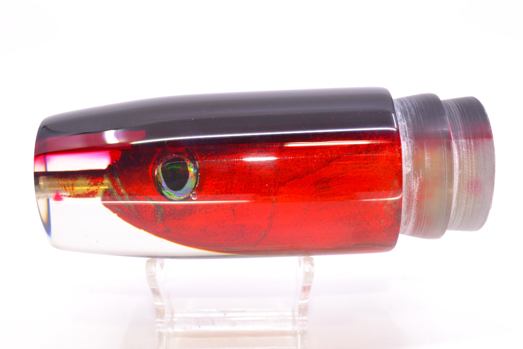 Ali'i Kai Lures Red Opelu Black-Red Back Large Hard Head 14" 8.3oz GZE