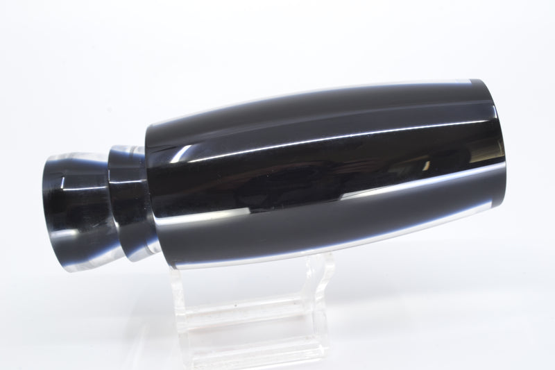 Moyes Lures Clear Mirrored Black Back Red Eyes XL Shotgun 14" 8oz GZE