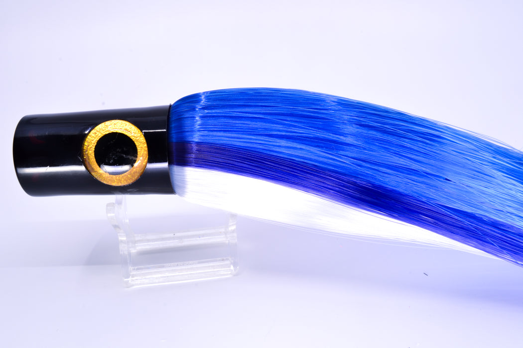 Iland Lures Blue-Purple-Crystal Hair Black Head Iland Express 10.5" 3oz EX225-BL/PL/CY