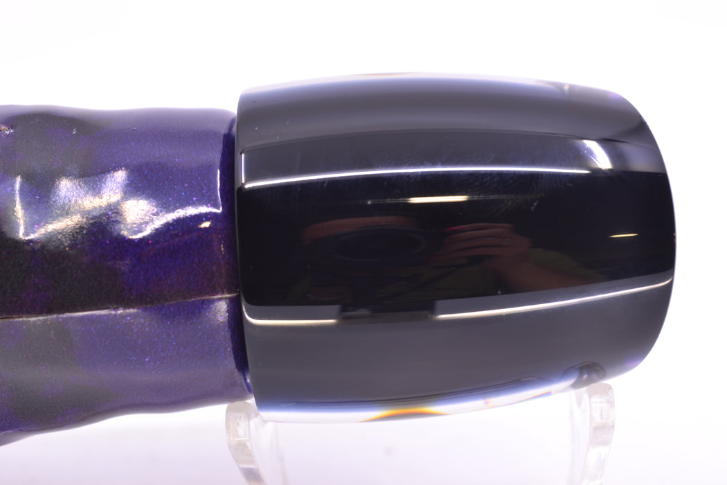 Moyes Lures Purple-Pink Dichro Black Back Bushmaster 12" 7.5oz FT Vinyl Grape Juice