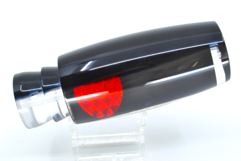 Moyes Lures Black Pearl Black Back Red Eyes XL Shotgun 14" 8oz GZE