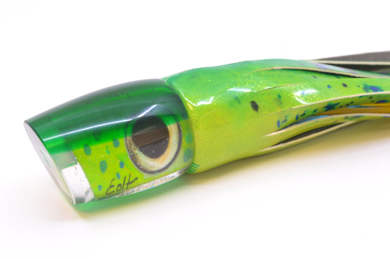 Marlin Magic Mahi MOP Green Back Baby Ruckus 10" 6.3oz FT Vinyl Mahi *DEFECT*