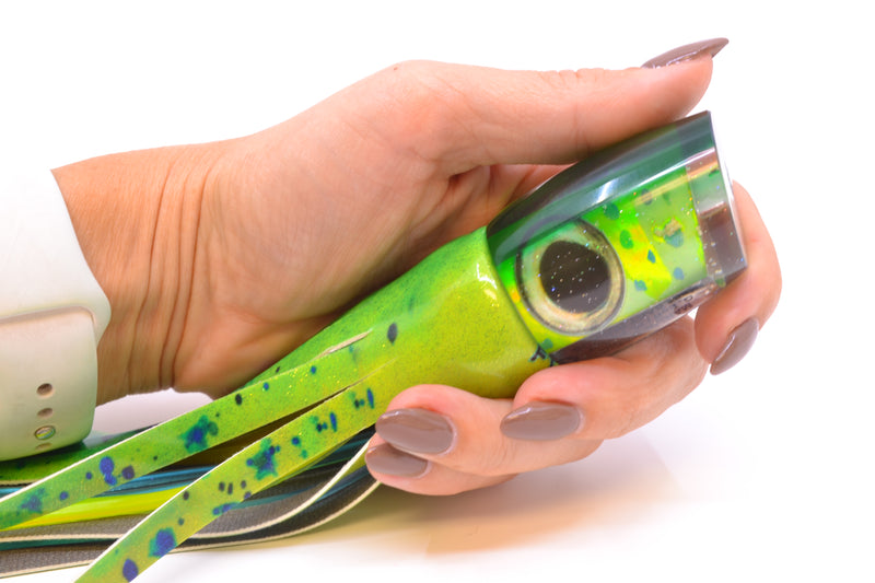 Marlin Magic Mahi MOP Green Back Baby Ruckus 10" 6.3oz FT Vinyl Mahi *DEFECT*