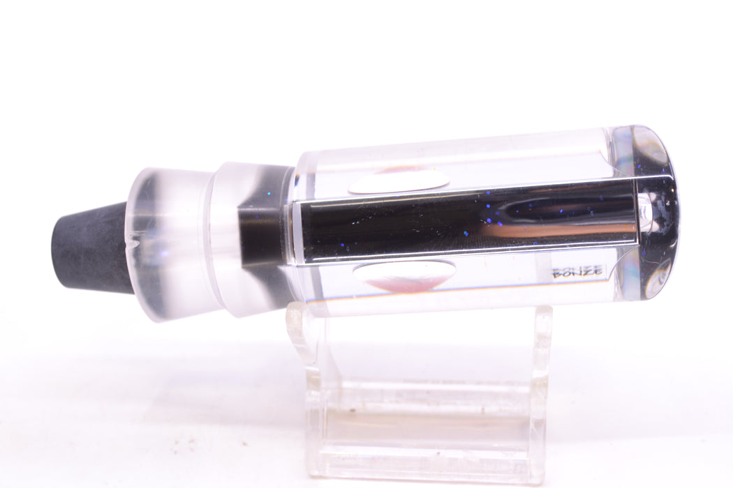 Bonze Lures Clear Mirrored Red Eyes Angel 10" 4.5oz