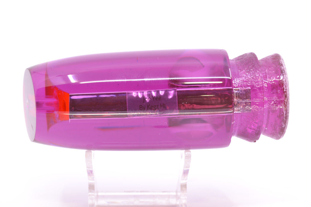 Joe Yee Lures by KEGZ Purple Chrome Doll Eyes Super Plunger 14" 7.2oz