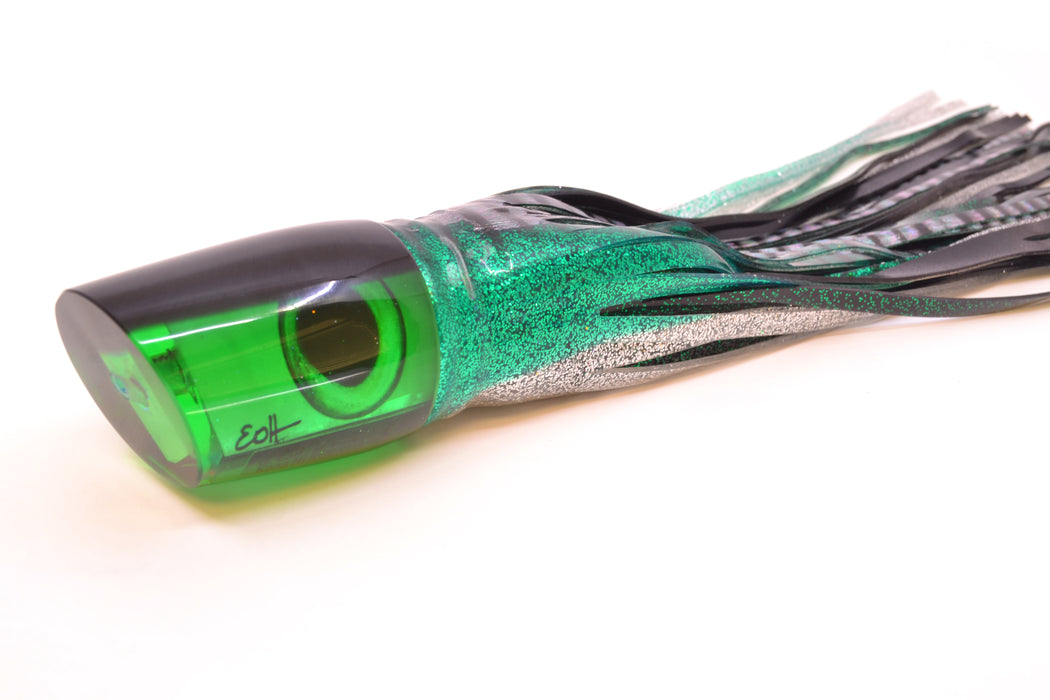 Marlin Magic Green MOP Black Back Taxi Eyes Ruckus 12" 11oz Skirted Green Aurora