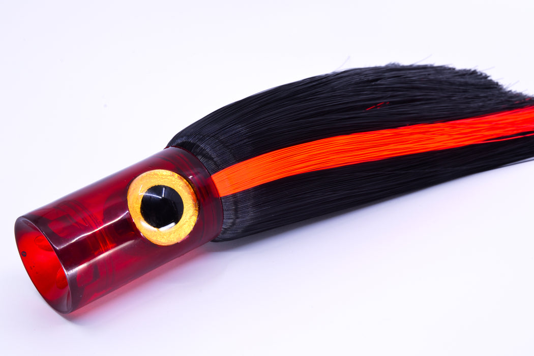 Iland Lures Black-Red Stripe Hair Red Head Iland Express 10.5" 3oz EX223-BK/ERD/BK