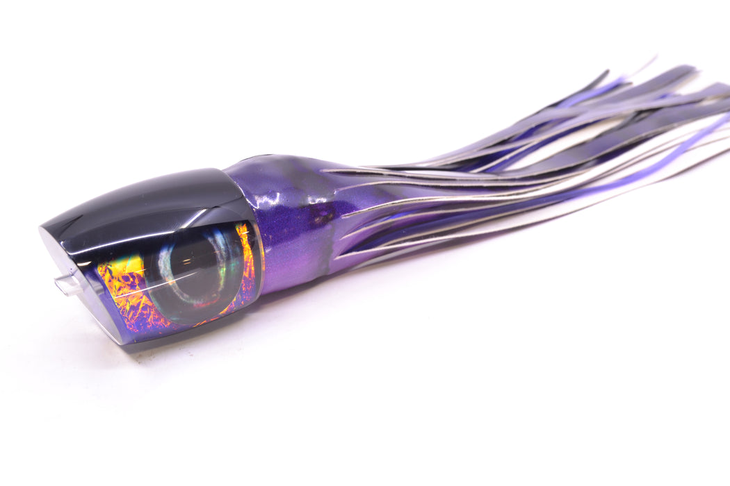 Moyes Lures Purple-Pink Dichro Black Back Bushmaster 12" 7.5oz FT Vinyl Grape Juice
