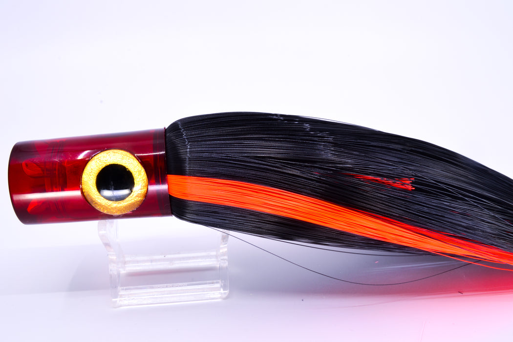 Iland Lures Black-Red Stripe Hair Red Head Iland Express 10.5" 3oz EX223-BK/ERD/BK