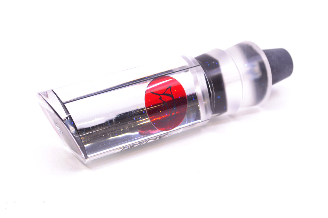 Bonze Lures Clear Mirrored Red Eyes Angel 10" 4.5oz