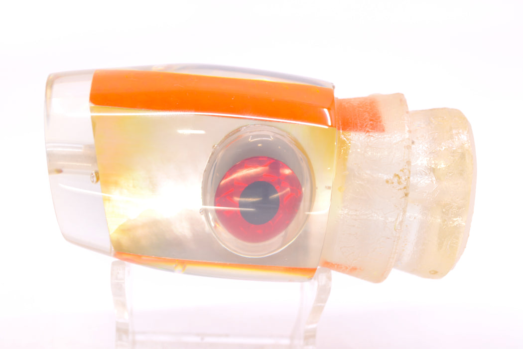 Joe Yee Real Golden MOP Orange Back Black-Red Shakey Eyes Super Apollo 14" 5.5oz