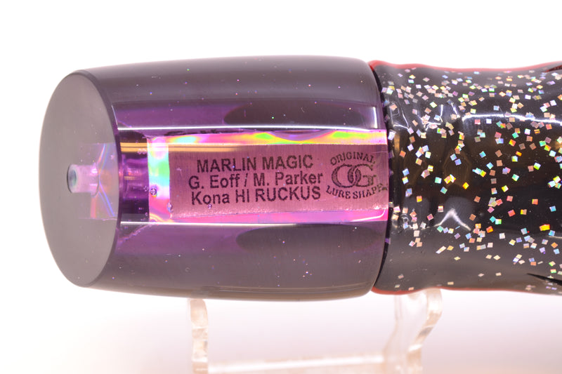 Marlin Magic Purple MOP Black Back Taxi Eyes Ruckus 12" 11oz Skirted Black/Purple
