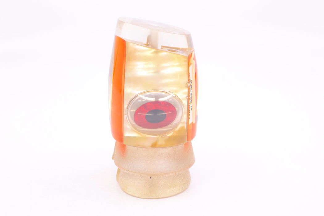 Joe Yee Real Golden MOP Orange Back Black-Red Shakey Eyes Super Apollo 14" 5.5oz