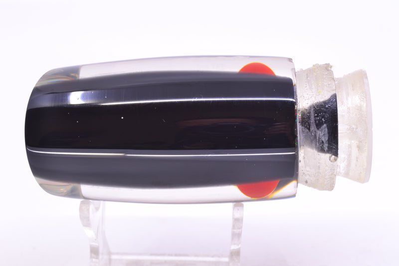 Joe Yee Lures by KEGZ Silver Rainbow Stripes Black Back Red-Black Eyes 501 12" 5oz
