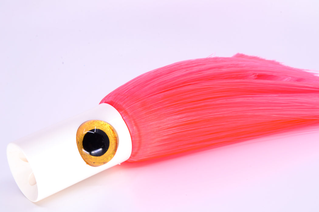 Iland Lures Pink Hair White Head Iland Express 10.5" 3oz EX227-EPK