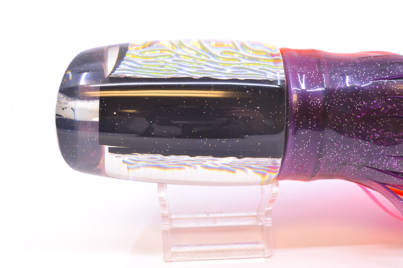 Marlin Magic Lures Purple-Pink Lava Black Magic XL Ruckus 16" 17oz Skirted Purple-Pink