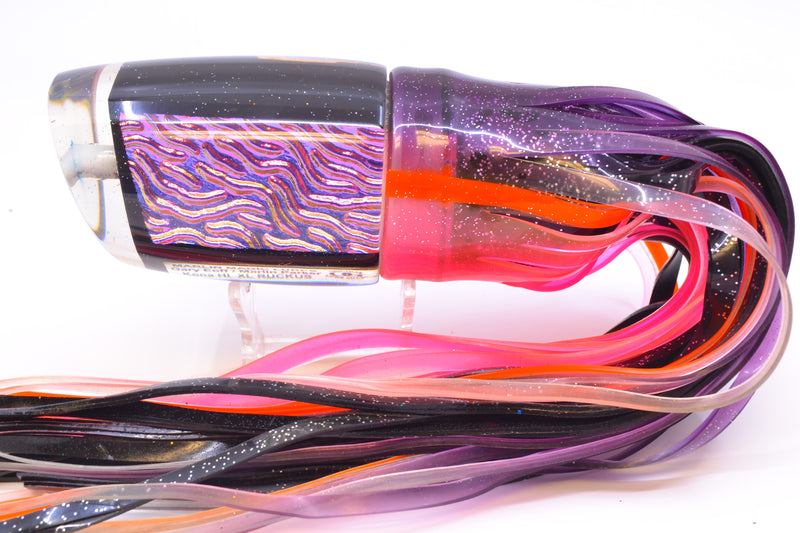 Marlin Magic Lures Purple-Pink Lava Black Magic XL Ruckus 16" 17oz Skirted Purple-Pink