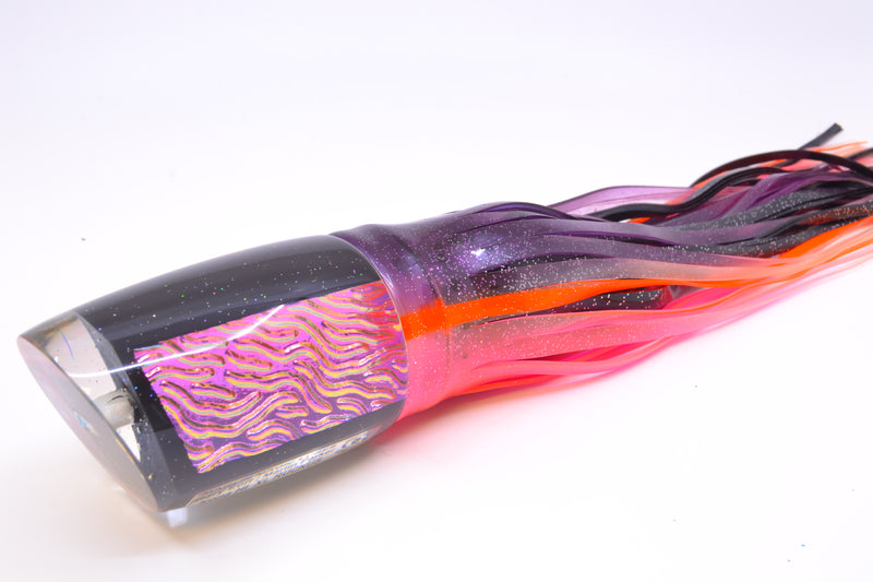 Marlin Magic Lures Purple-Pink Lava Black Magic XL Ruckus 16" 17oz Skirted Purple-Pink