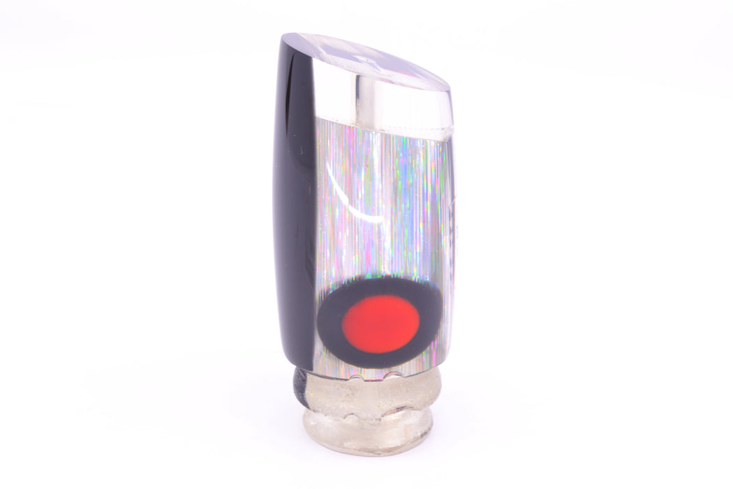 Joe Yee Lures by KEGZ Silver Rainbow Stripes Black Back Red-Black Eyes 501 12" 5oz