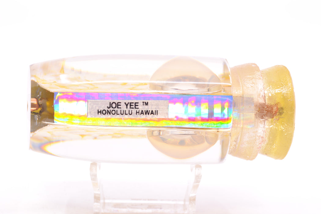 Joe Yee White Awabi Black-Red Shakey Eyes Super Plunger 14" 7.7oz