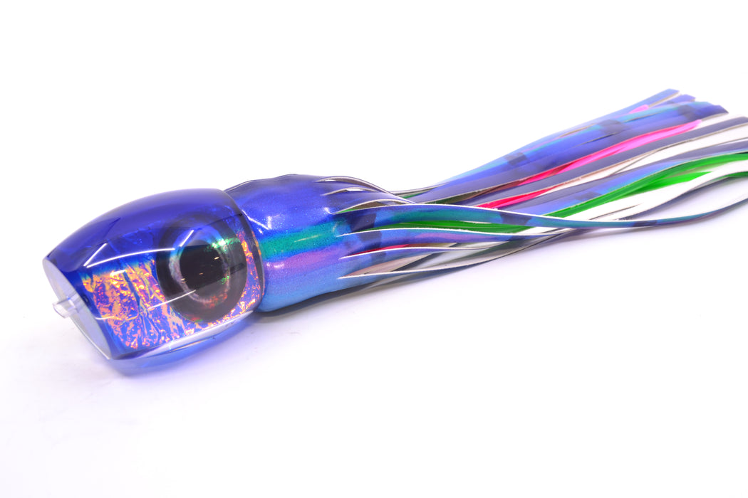 Moyes Lures Pink-Blue Dichro Blue Back Large Blaster 14" 8.5oz FT Vinyl Blueberry