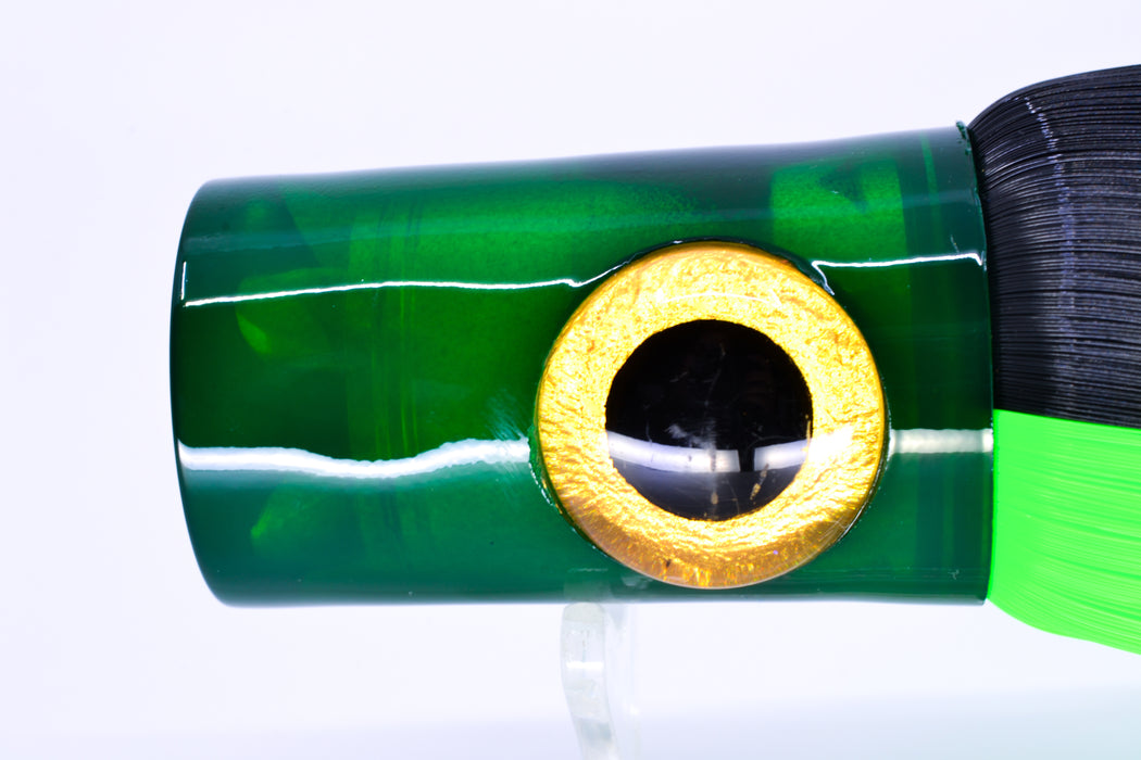 Iland Lures Black-Green Hair Green Head Iland Express 10.5" 3oz EX222-BK/EGR