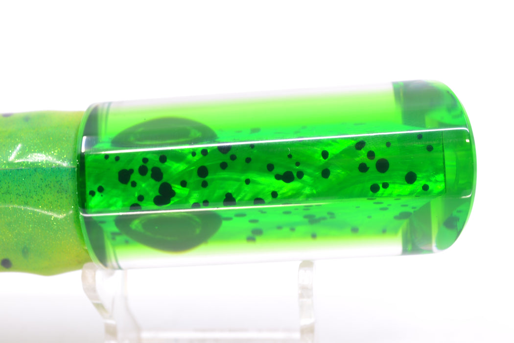 Moyes Lures Mahi MOP Green Back Medium Pipe Bomb 12" 7.5oz FT Vinyl Mahi