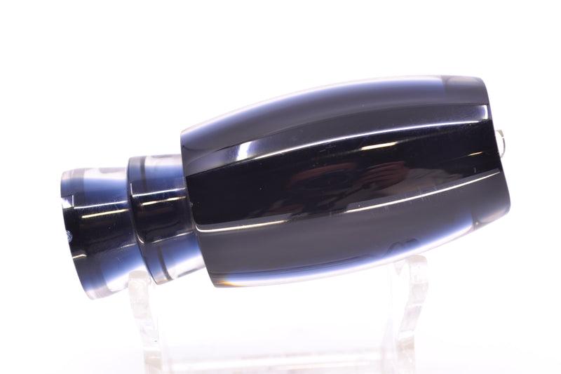 Moyes Lures Black Death Black Pearl Black Back Small Argus 9" 2oz