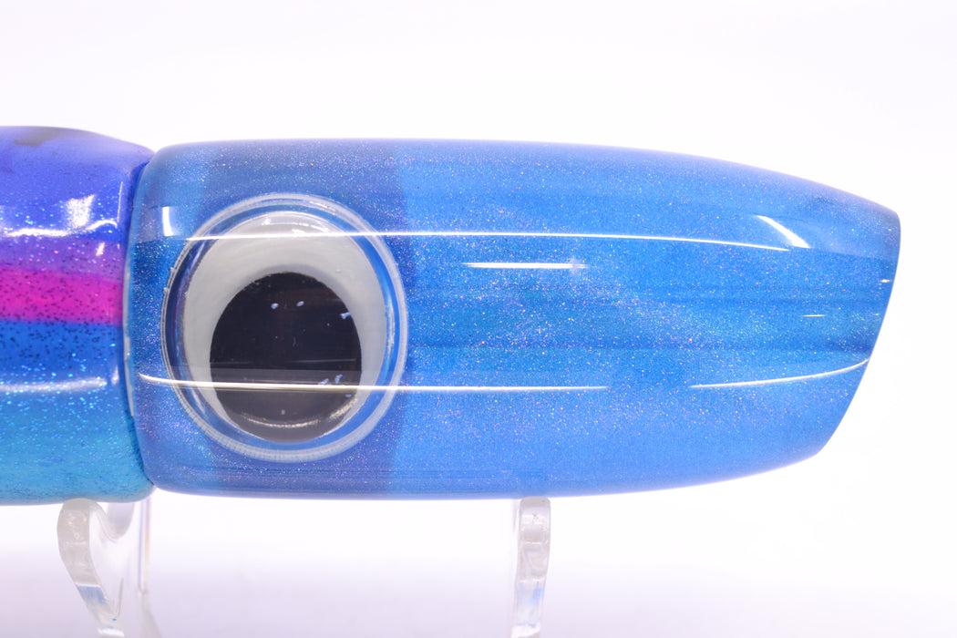 Joe Yee Lures by KEGZ Blue-Purple Pearl Doll Eyes Sonny Boy 12" 5.6oz FT Vinyl