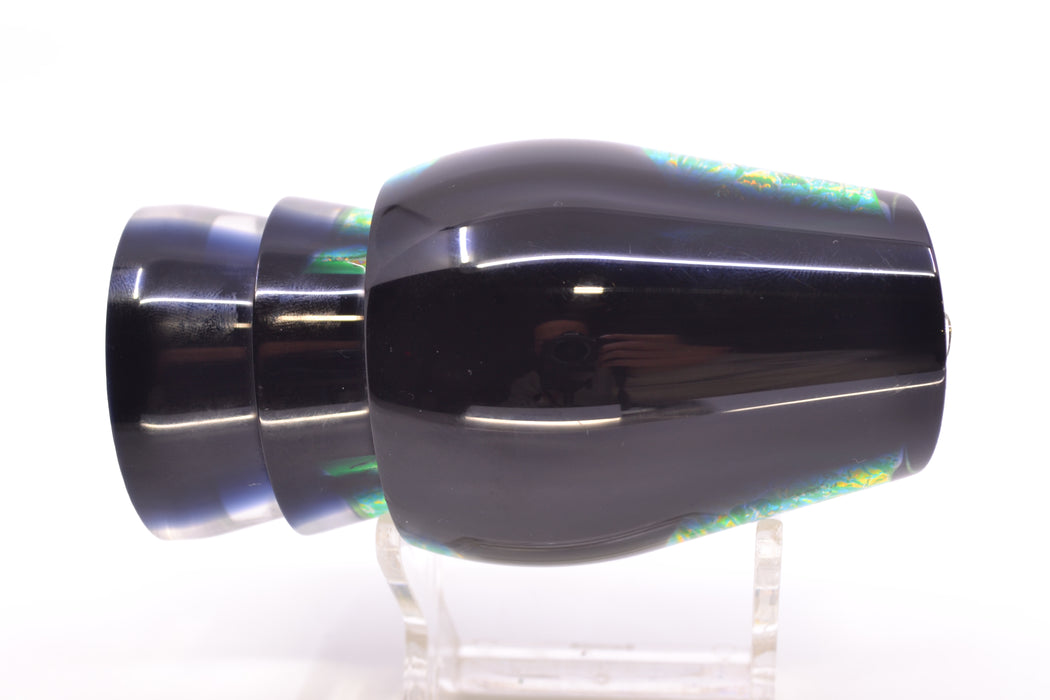 Moyes Lures Green Dichro Black Back Taxi Eyes Large Sumo 14" 8oz GZE