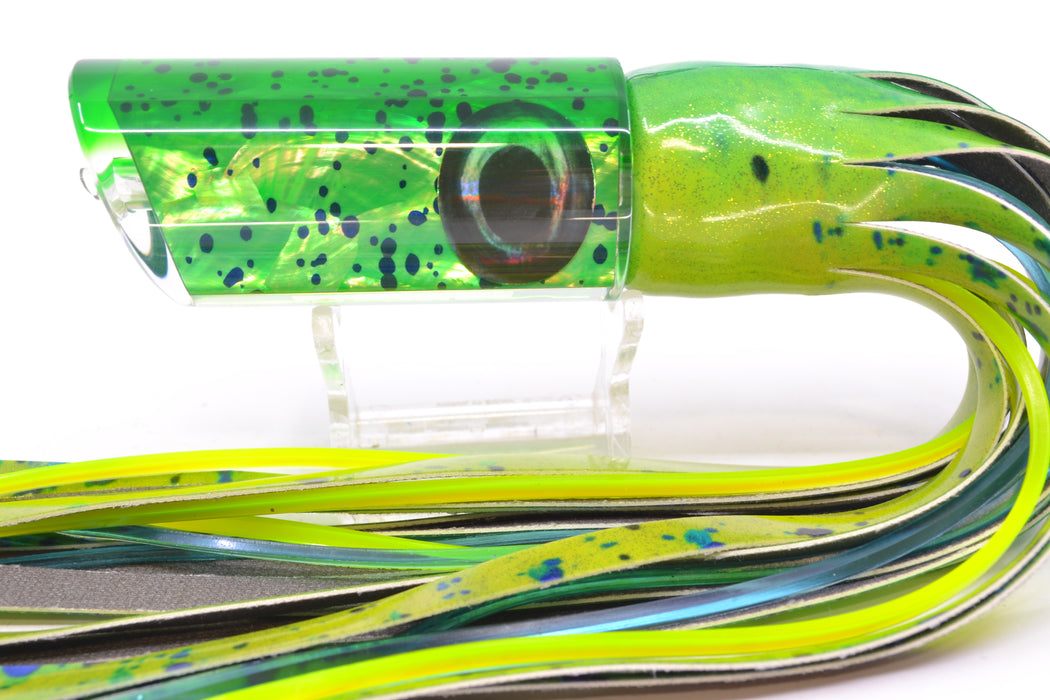 Moyes Lures Mahi MOP Green Back Medium Pipe Bomb 12" 7.5oz FT Vinyl Mahi