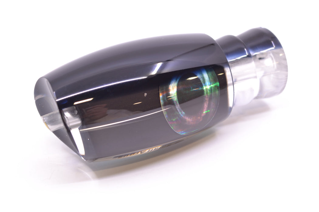 Moyes Lures Black Death Black Pearl Black Back Small Argus 9" 2oz