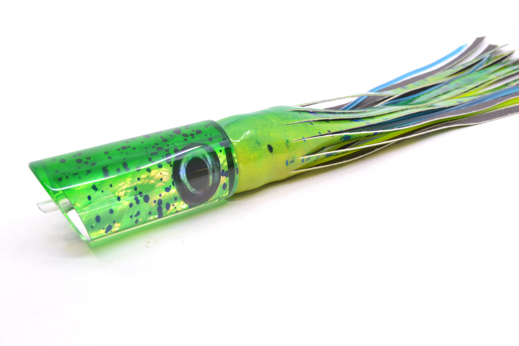 Moyes Lures Mahi MOP Green Back Medium Pipe Bomb 12" 7.5oz FT Vinyl Mahi