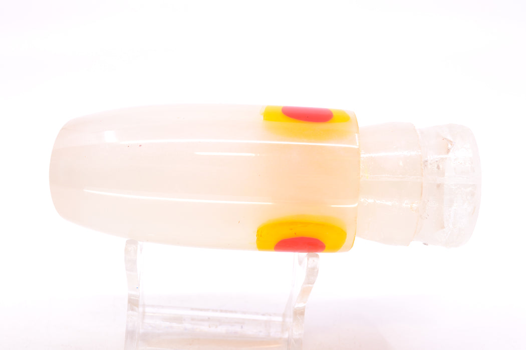 Joe Yee Lures by KEGZ Strawberry Pearl Red-Yellow Eyes Sonny Boy 12" 4oz