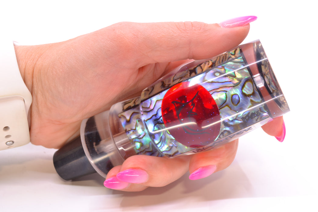 Bonze Lures Paua Shell Red Eyes Islander 12" 4.7oz
