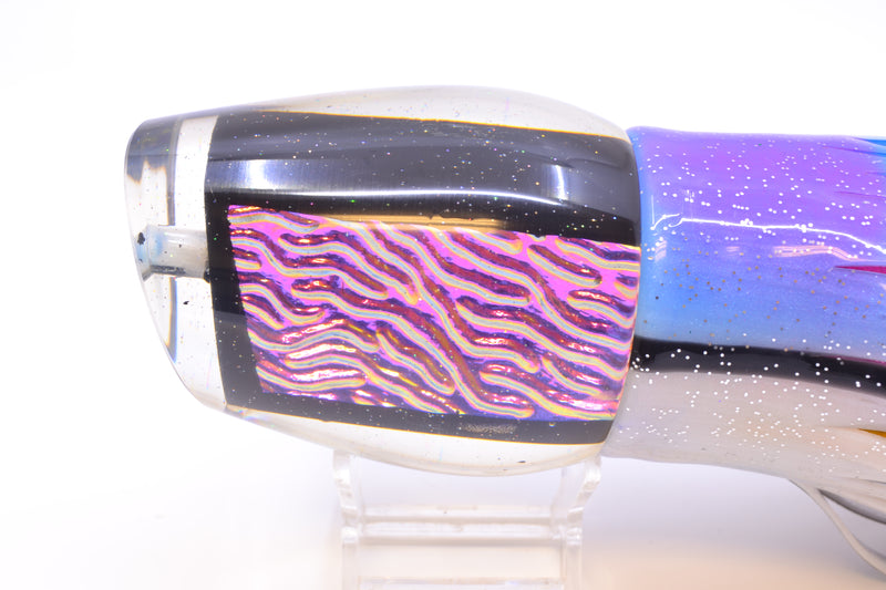 Marlin Magic Purple-Pink Lava Black Magic XL Hibby 16" 18oz Skirted Gay Bob