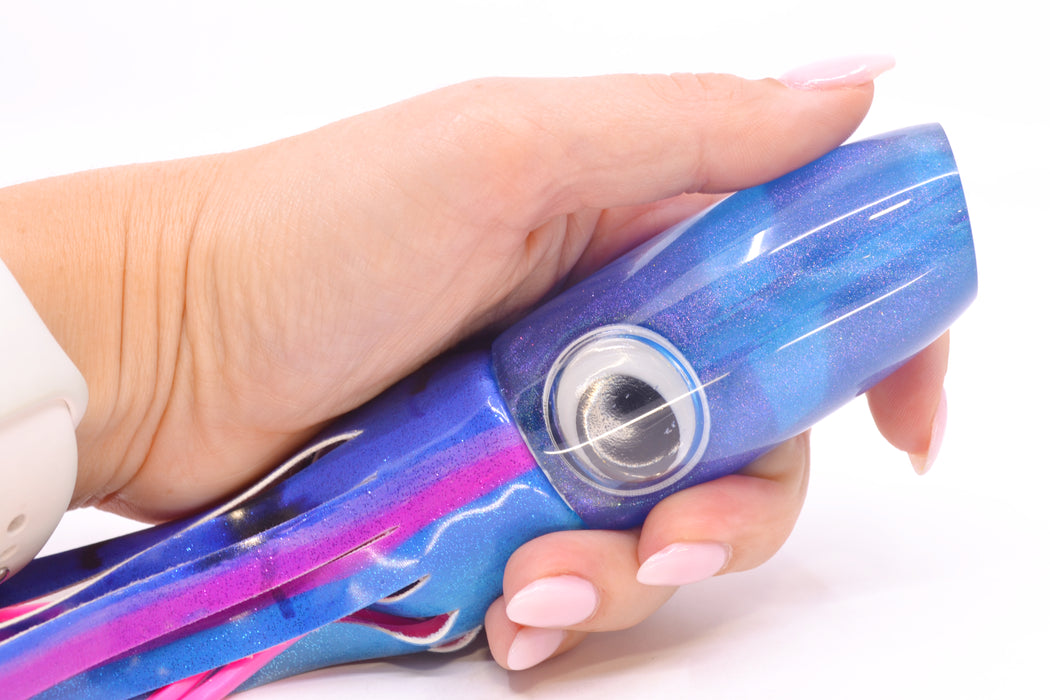 Joe Yee Lures by KEGZ Blue-Purple Pearl Doll Eyes Sonny Boy 12" 5.6oz FT Vinyl