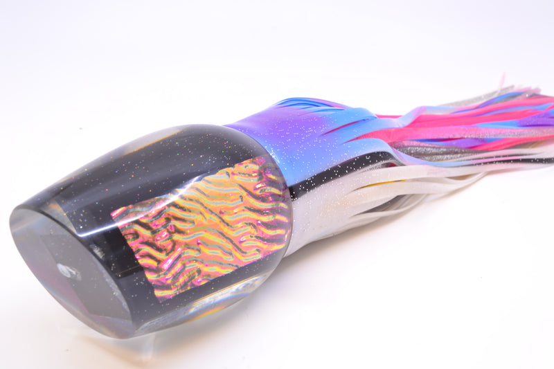 Marlin Magic Purple-Pink Lava Black Magic XL Hibby 16" 18oz Skirted Gay Bob