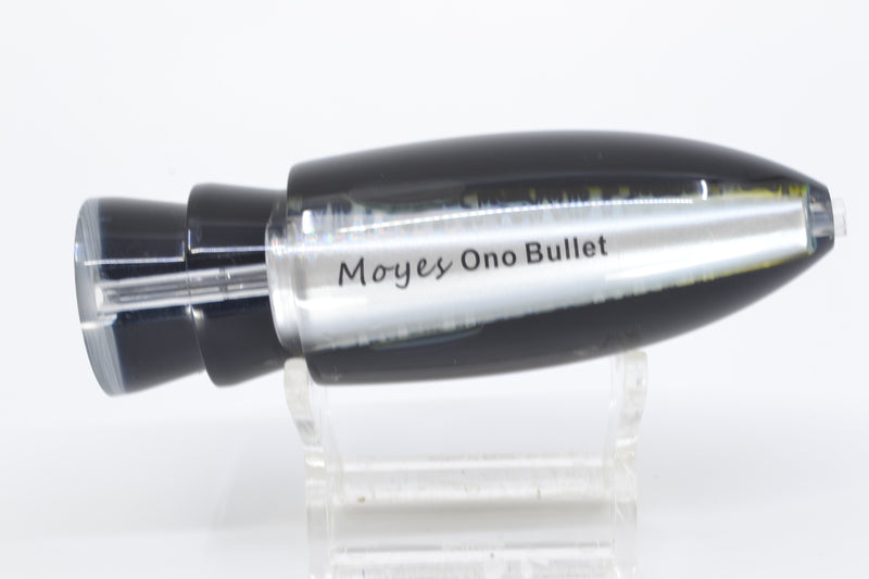 Moyes Lures Chartreuse-Silver Aurora Black Back Keeled Medium Ono Bullet 9" 5.8oz GZE