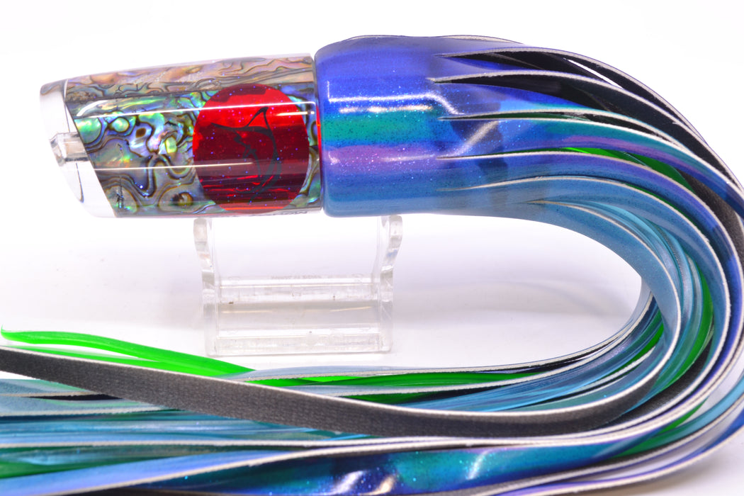 Bonze Lures Paua Shell Red Eyes Money For Nothing 12" 8.2oz FT Vinyl Blueberry