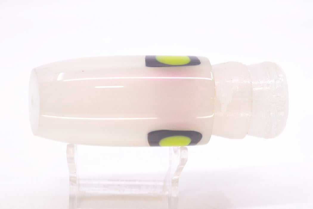 Joe Yee Lures by KEGZ Strawberry Pearl Green-Black Eyes Sonny Boy 12" 4oz