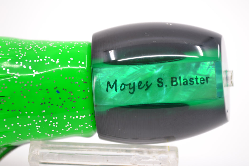 Moyes Lures Mean Joe Green Small Blaster 9" 4.5oz Skirted Black-Green